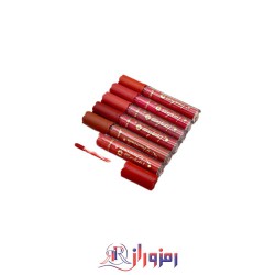 رژلب مایع کیس بیوتی kiss beauty پک 6 تایی